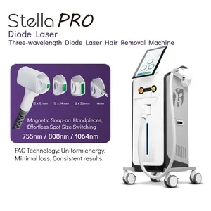 Medical Grade Diode Laser Hair Removal Machine 3 Waves