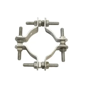 Adjustable Bracket Pole Clamp Pole Steel Bracket Hoop Clamp Band Heavy Light Duty Clamp Fastening Pole Best