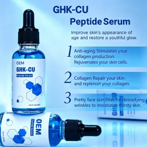 Professional GHK-Cu Snap-8 Peptide Serum for Advanced Anti-aging Intensive "8D" Tightening Results Innovative High-tech Formula