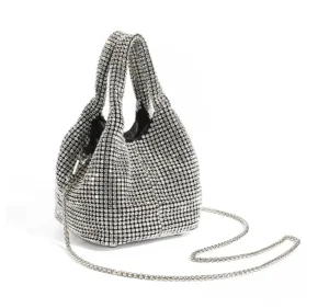 Bolso de piel sintética para mujeres, bolso de moda de color contrastante, fábrica de bolsos personalizados, gran capacidad, bolsa de cuero para mujeres, bolso brillante para la noche
