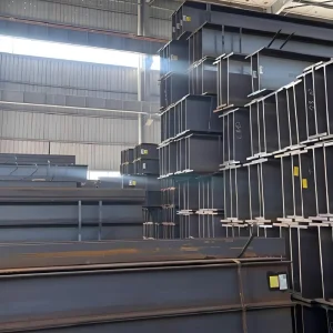 High Strength A36 Ss400 S235jr S355jr Structural Material Hot Rolled Wide Shaped Flange Galvanized Carbon Steel Welded H Section Beam Price for Construction