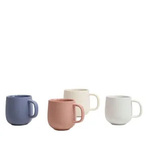 Cheap Morandi Color Matte Rounded Ceramic Mug Suppliers, Exporter