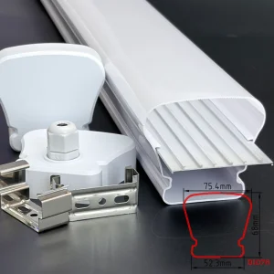 IP65 2FT Surface-Mounted LED Tri-proof Ceiling Batten 16W Linear Light 130lm/W Ra80 50000 Hours Lifespan 3-Year Warehouse