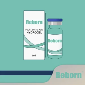 Acne Scars, Hyperpigmentation, Pore Minimizing, Fine Line Reduction, Skin Smoothing Dermal Filler Reborn Plla Hydrogel