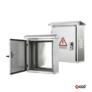Gabinete de acero inoxidable montado en la pared para el alojamiento del sistema de control