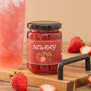 45ml 100ml 240ml 350ml 500ml 750ml 1000ml Honey Jam Spice Candle Canning Pickle Food Storage Customized Food Grade Empty Clear Round Glass Jar with Metal Lids