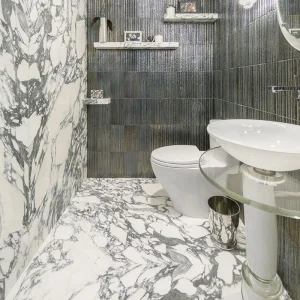 Polished White Marble