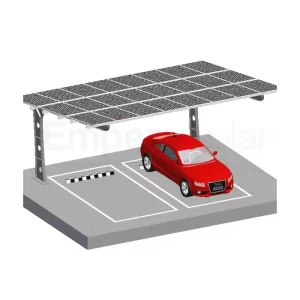 Waterproof Aluminium Solar Mounting System Carport Solar Carport Structures
