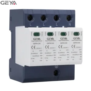 GEYA GSP9-C40-4P-40KA-275V Good Quality Surge Protection