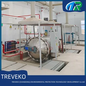 High-Temperature Steam Sterilization Equipment for Solid Medical Waste Generated