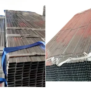 Gi Shs Steel Square Tube Galvanized Iron Rectangular Tube