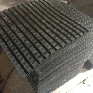 Anti-Wear Solutions Chute Wear Liner Ceramic and Rubber Steel Backed Plate