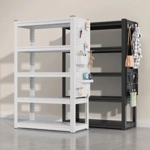 Corrosion Protected Cold Rolled Steel Durable Calabash Rack Boltless Warehouse Rack Anti-Rust Powder Coated Garage Storage Racks