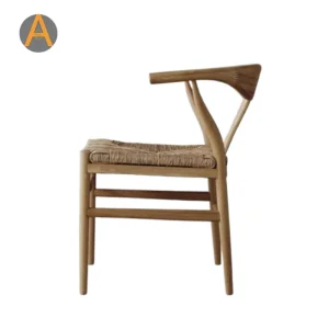 New Design Garden Living Room Hotel Restaurant Solid Outdoor Wood Accent Chair