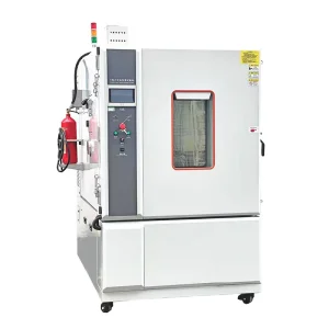 Rapid temp change test chamber