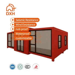Dxh Customizable Expandable Container Home Prefab Home for Holiday Hotel Vacation Villa