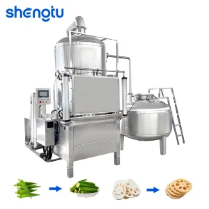 Eco-Friendly Vacuum Fryer Machine with Waste Minimization Machine for Sustainability