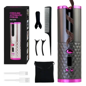 Cordless Automatic Curling Iron Mini Portable
