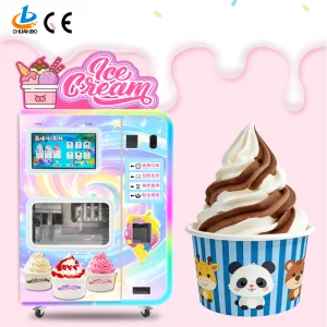 Multi-Payment Soft Serve Machine