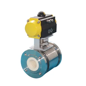 Ceramic Lined Floating Ball Valve Flange Ends Class 150 Class 300 Carbon Steel Stainless Steel