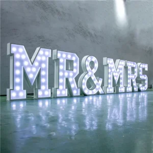 Marquee Bubble Letter