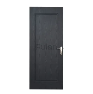 Premium Acoustic Fire Rated Doors with Tubular Chipboard, Black