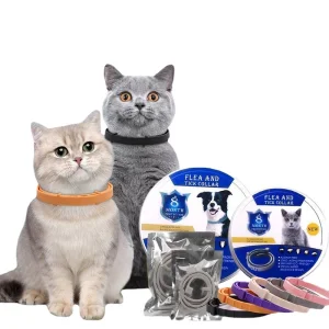 Coleira para Pulgas e Carrapatos para Cão e Gato