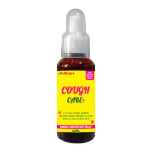 Pet Cough Immune Liquid Food Supplement Support Relieves Cough &amp; Wheezing for Dogs Respiratory Tract Support