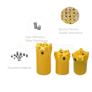 Carbide Tapered Button Drill Bit