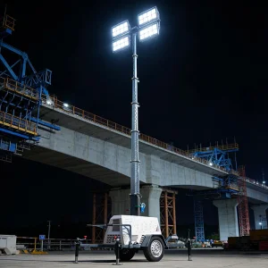 Advanced Control System Mobile Light Tower