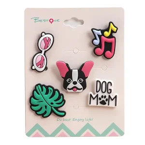 PVC Soft Rubber Leash Charms
