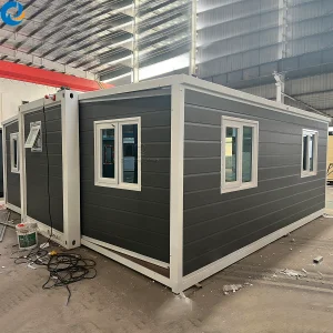 Factory Customized Office School Classroom Camp Resort Hotel Luxury 20ft Small Foldable Prefab Expandable Container House