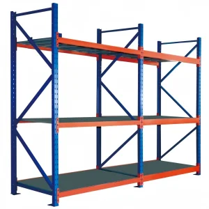 Durable Long Span Shelving System Pallet Storage Rack for Industrial Applications