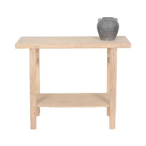 Rustic Wood Console