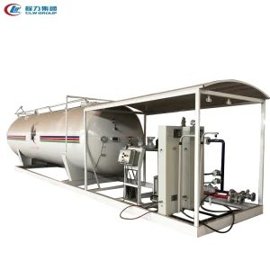 LPG Skid Station Mobile Cylinder Filling Station 5cbm LPG Gas Filling Plant