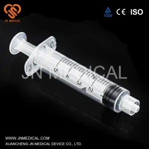 5cc Luer Lock and Luer Slip Disposable Syringe