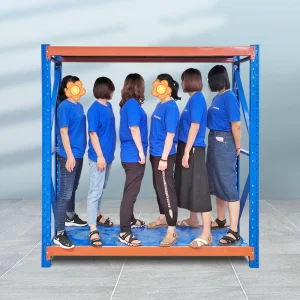 Industrial Heavy Duty 4-Layer Corrosion Protection Storage Shelves Stacking Units Metal Rack