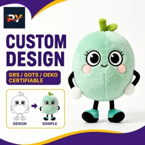 Promotional Plush Toys Cranberry Plushies Soft Plush Fabric Brand Merchandise Plush