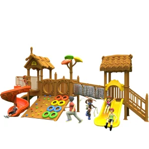 Customized Colorful Backyard Playhouse Equipment