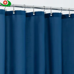Deep Blue Shower Curtains