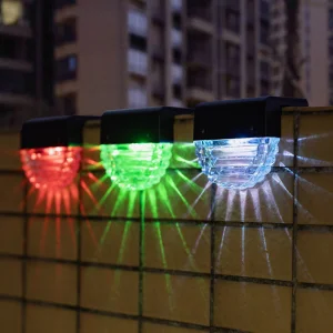 Eco-Friendly Small Solar Step Light for Outdoor Pathways