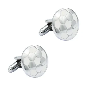 Football Enamel Cufflinks