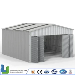 Steel Structure Workshop and Hangar Building in South America