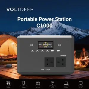 VOLTDEER LiFePO4 Portable Power Station Mppt Control Portable Power Station For Camping