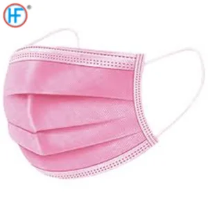 Mdr CE Approved Disposable Face Masks Breathable 3 Layer Facial Mask for Indoor Outdoor Daily Use Protective Face Mask