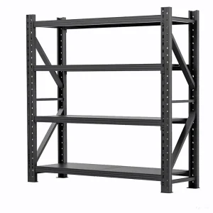 Warehouse Racking System Adjustable 5 Tier Durable Metal Shelves Garage Customizable Industrial Rack