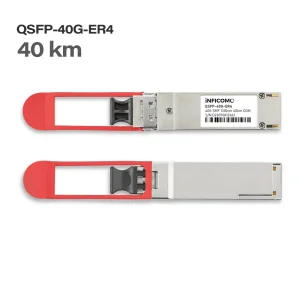 QSFP-40GE-ER4 40G QSFP+ ER4 1310nm 40km Dual LC SMF Fiber Optic Transceivers
