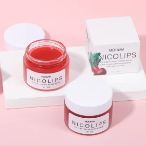 Private Label Original Lip Care Scrub Organic Lightening Exfoliator Nourishing Remove Dead Skin Vegan NicoLips Lip Scrub