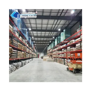 Jracking US Standard Warehouse Storage Shelving Racks Heavy Duty Steel Teardrop Pallet Racking System