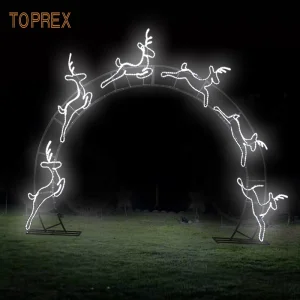 Toprex 2D Arch Deer Theme Lighting